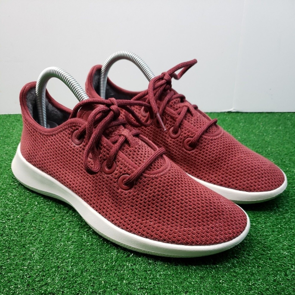 Allbirds Womens Tree Runner Turtle Shell (White Sole) Running Shoes Size 8
